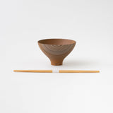 AEKA Slim Bowl (L) Smoke grey - HULS GALLERY TOKYO | 現代工芸ギャラリー
