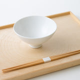 白釉巻 丸高台飯碗 (大) - HULS GALLERY TOKYO | 現代工芸ギャラリー