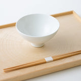 白磁千段 丸高台飯碗(大) - HULS GALLERY TOKYO | 現代工芸ギャラリー