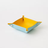 ボックストレイ(S) イエロー / サックスブルー - HULS GALLERY TOKYO | 現代工芸ギャラリー