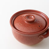 赤楽 ご飯土鍋 1.5合(佐賀県有田)