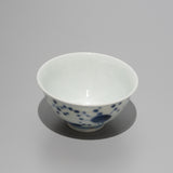 寺内信二 / 泉山陶土 染付 手作りぐい呑(一点物)