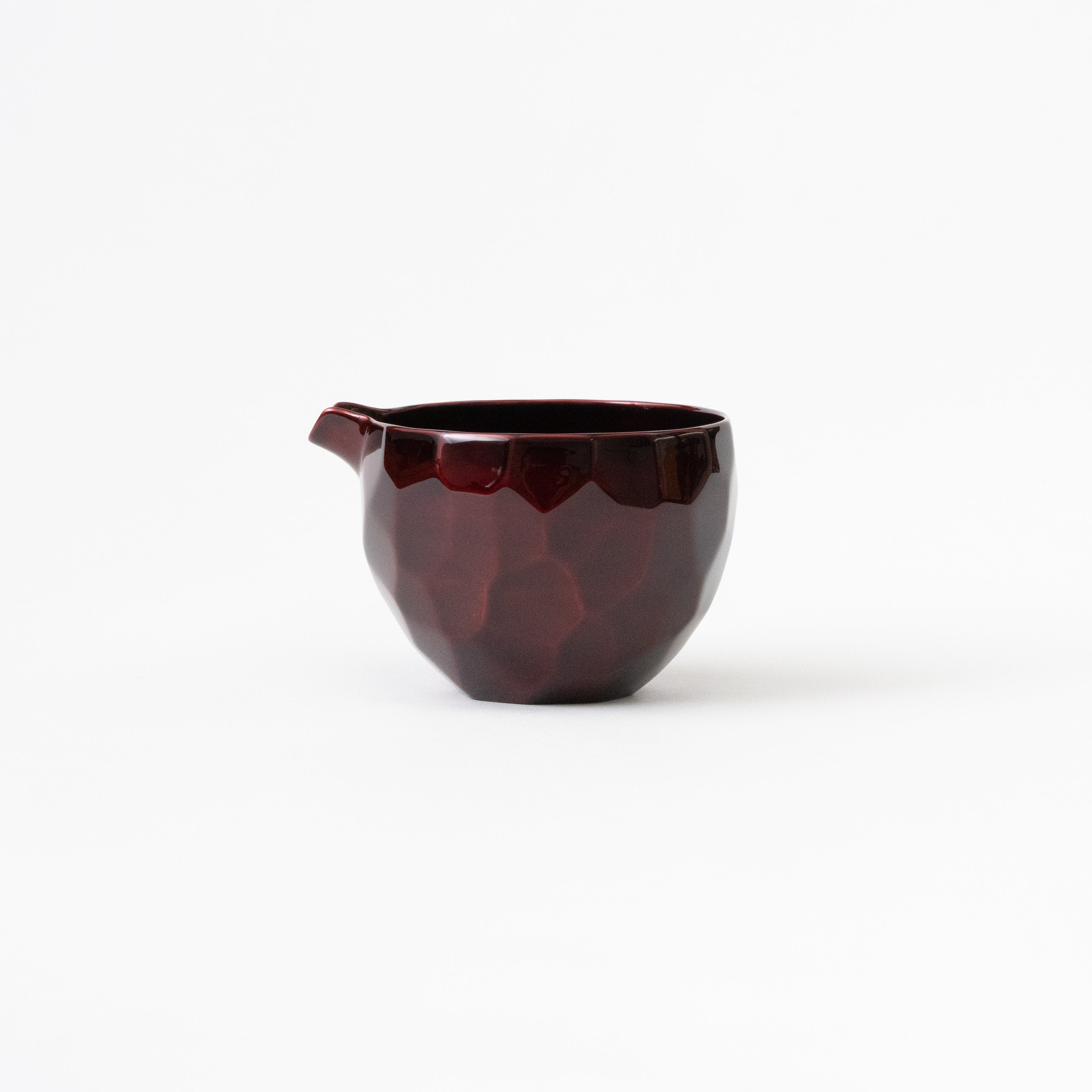 会津若松の漆芸家、冨樫孝男さんの玉虫塗面取りショットグラス 会津若松の漆芸家、冨樫孝男さんの玉虫塗面取りショットグラス - メルカリ