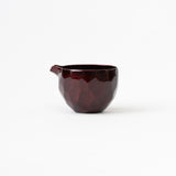 冨樫孝男 / 会津玉虫塗 乱面取豆片口