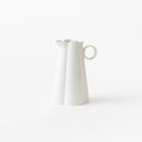 白瓷(初期伊万里釉) 花型1合片口