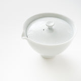 白磁(石灰)飛び鉋 T宝ひん(小)