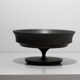 <transcy>Sinafu Footed Dish 6.0 / Hotei (Smoke Grey)</transcy>