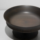 <transcy>Sinafu Footed Dish 6.0 / Hotei (Smoke Grey)</transcy>