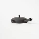 <tc><transcy>Seiji Ito / Black Flat Teapot (L) </transcy></tc>