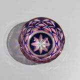 二重被せ猪口(紅藤)