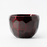 冨樫孝男 / 会津玉虫塗 乱面取ぐい呑