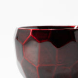 冨樫孝男 / 会津玉虫塗 乱面取ぐい呑