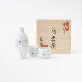 <transcy>Sake Server and Sake Cup Set / Magnolia</transcy>