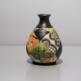 <tc>Yu Nishioka / Oribe Tetracolord Tokkuri Sake Flask</tc>