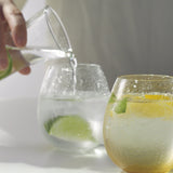 karai 透明 アンバー貫入 - HULS Gallery Tokyo