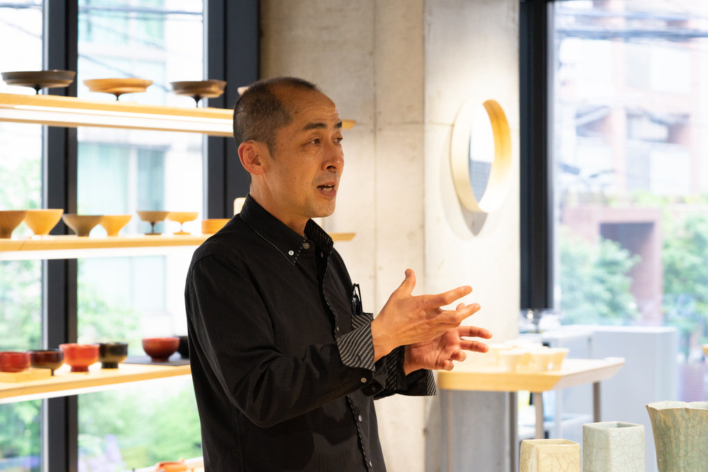 木村二朗「南伊マテーラ」１０号油彩　封蝋的情感マチエル 作り手の声：陶芸家 木村展之さん（JP ONLY） – HULS GALLERY TOKYO