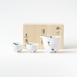 <tc>Tripod Sake Server and Sake Cup Set / Magnolia</tc>