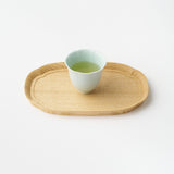青磁 輪花茶杯