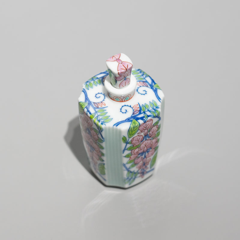 青磁藤角香水瓶