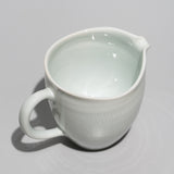 寺内信二 / 白磁飛び鉋 手作り茶海（一点物）