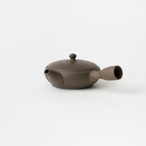 <tc>Seiji Ito / Round Shallow Tea Pot (Black)</tc>