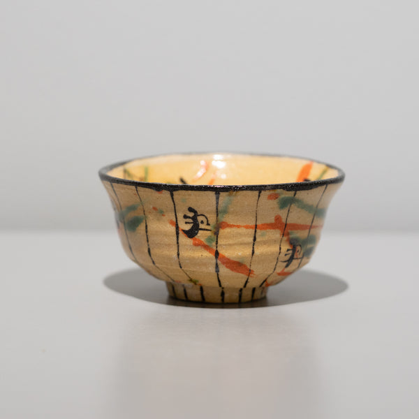 澤克典 / 弥七田織部 ぐい呑 B（一点物）