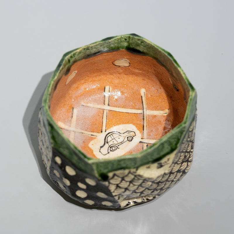 澤克典 / 織部 茶碗（一点物）