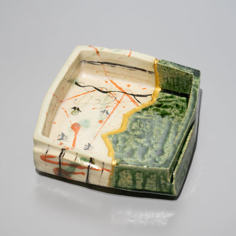 澤克典 / 呼継 陶箱（一点物）