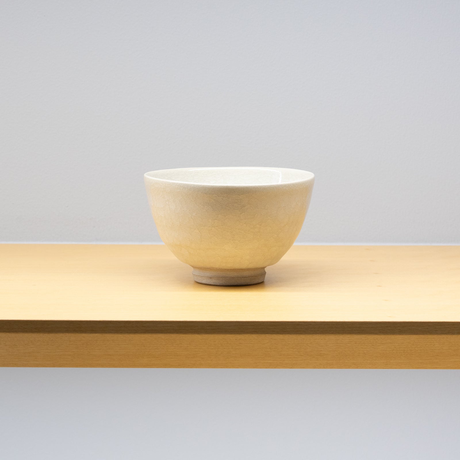 今泉毅 / 白瓷茶碗（一点物） – HULS GALLERY TOKYO | 現代工芸ギャラリー