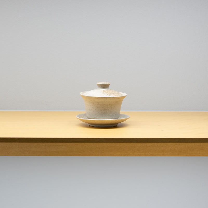 <tc>Seiji Ito / Gaiwan Patterned with Oyster Shell Powder</tc>