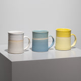 熊本象 / 掛け分けマグ（White / Blue / Yellow）