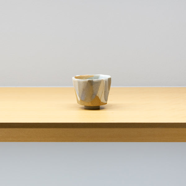 <tc>Hosai Matsubayashi / Sake Cup Geppaku Glaze</tc>