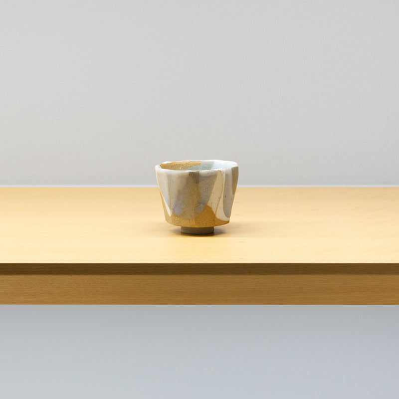 <tc>Hosai Matsubayashi / Sake Cup Geppaku Glaze</tc>