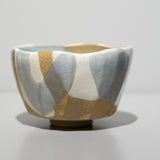 <tc>Hosai Matsubayashi / Tea Bowl Geppaku Overglaze (Gold Paint)</tc>