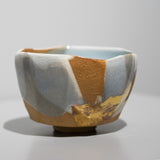 <tc>Hosai Matsubayashi / Tea Bowl Geppaku Overglaze (Gold Paint)</tc>