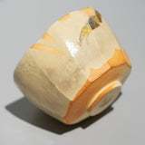 <tc>Hosai Matsubayashi / Tea Bowl Kase Overglaze (Gold and Silver Paint)</tc>