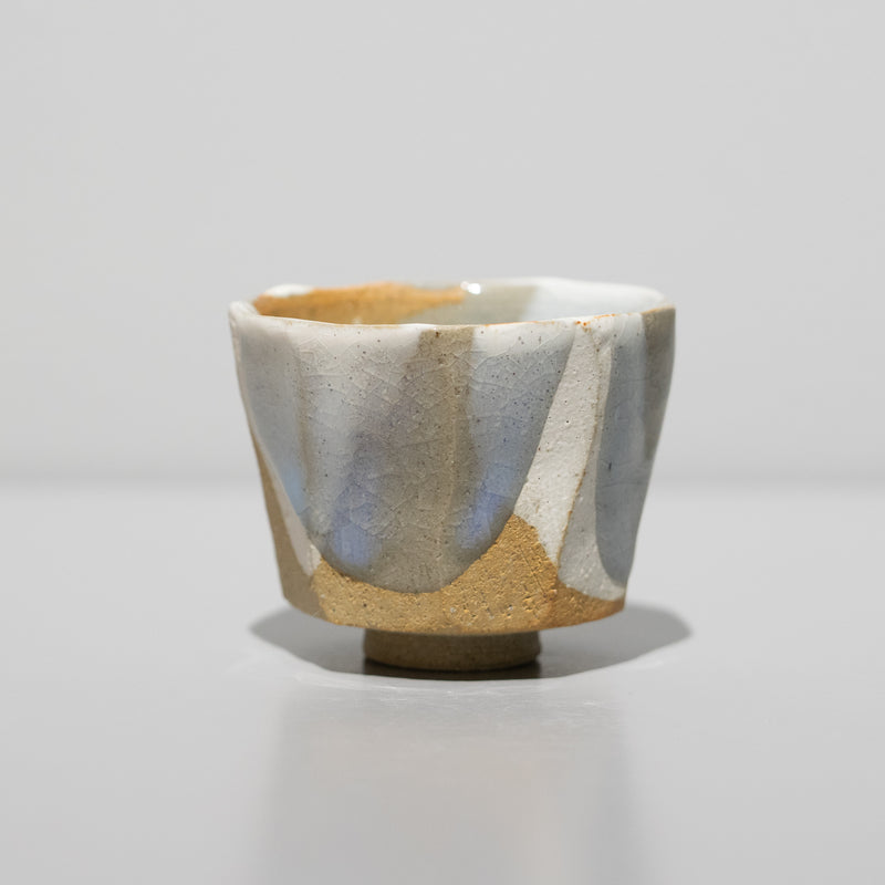 <tc>Hosai Matsubayashi / Sake Cup Geppaku Glaze</tc>