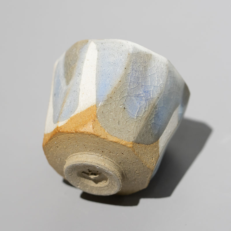 <tc>Hosai Matsubayashi / Sake Cup Geppaku Glaze</tc>