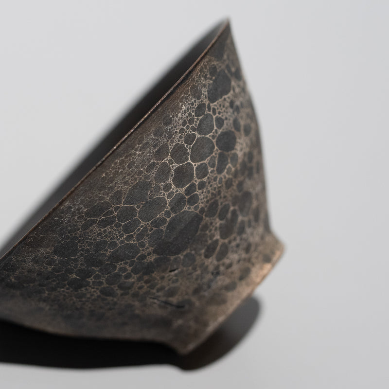 赤土MoonSurface 猪口 A（一点物）