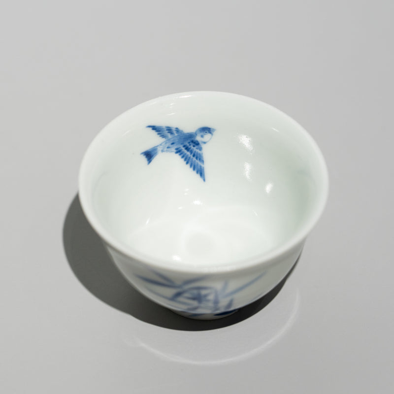 染付 ぐい呑 C（一点物）