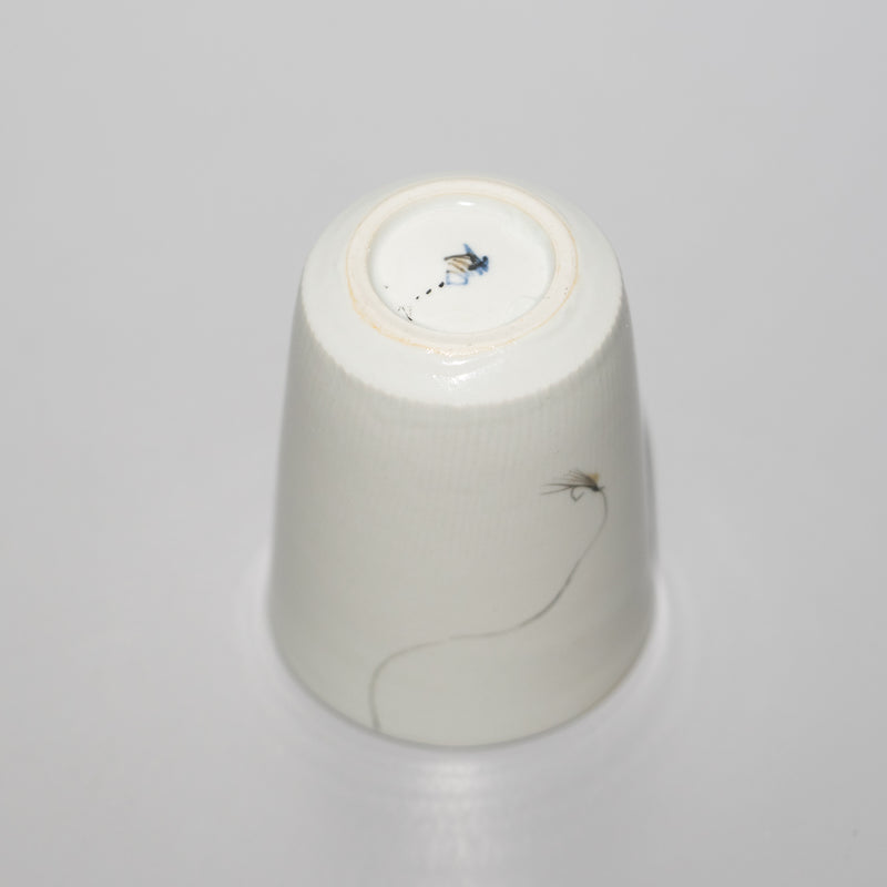 錦ヤマメ 湯呑 A（一点物）