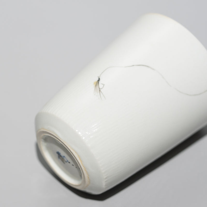 錦ヤマメ 湯呑 A（一点物）