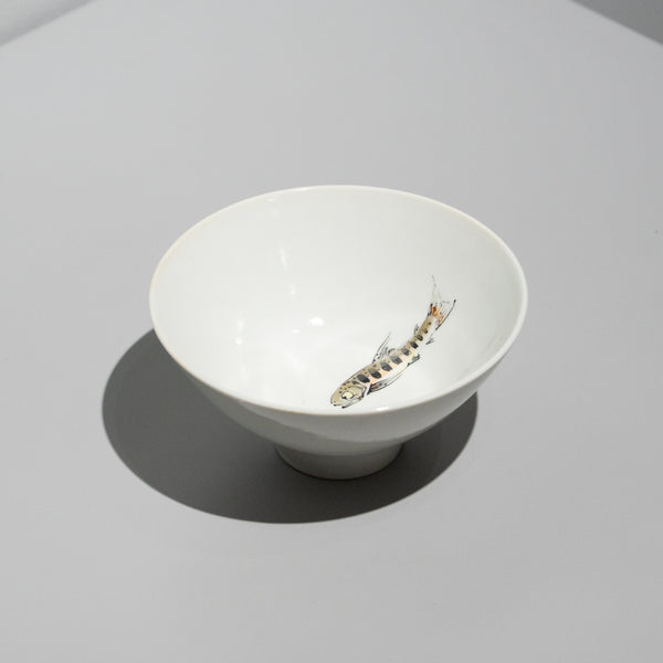 錦ヤマメ 茶碗 A（一点物）