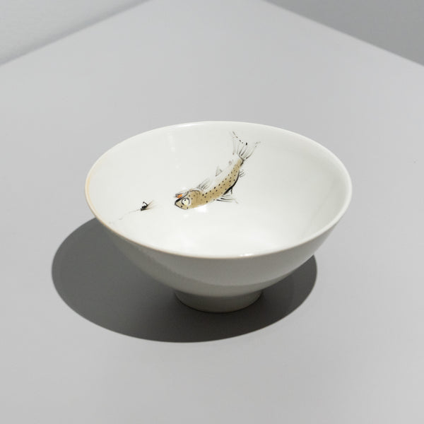 錦ヤマメ 茶碗 B（一点物）