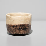 <tc><!-- x-tinymce/html -->Hideki Yanashita / White Raku Sake Cup Fujisan (Mt.Fuji)</tc>