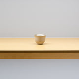 伊藤成二 / 白 茶杯（内銀彩）