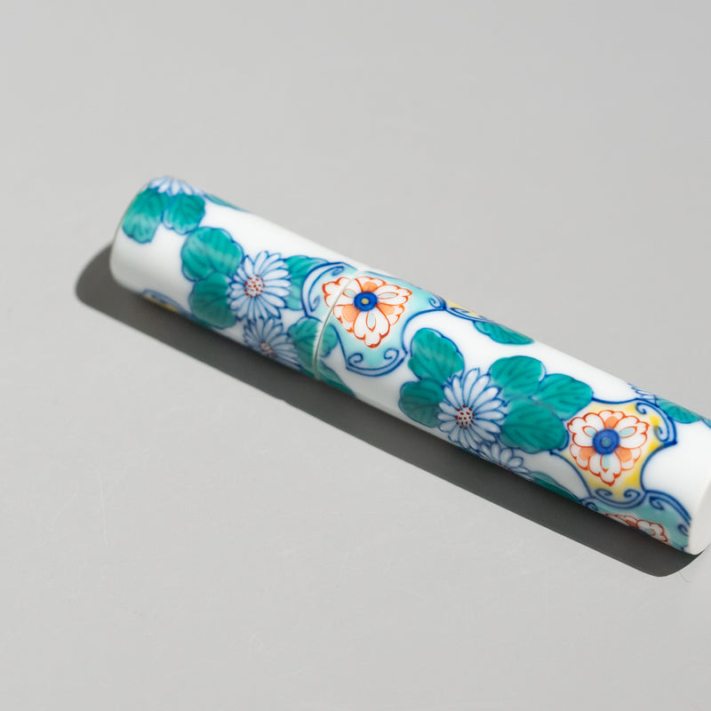 鍋島 白菊更紗文 アトマイザー香水瓶