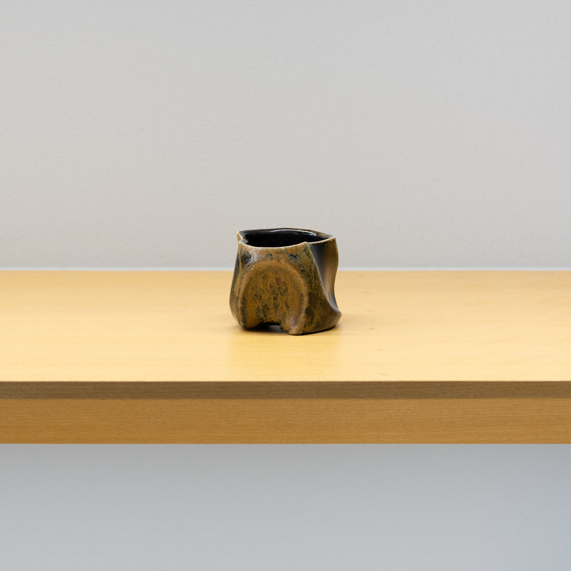 馬場隆志 / 黒ぐい呑（一点物）