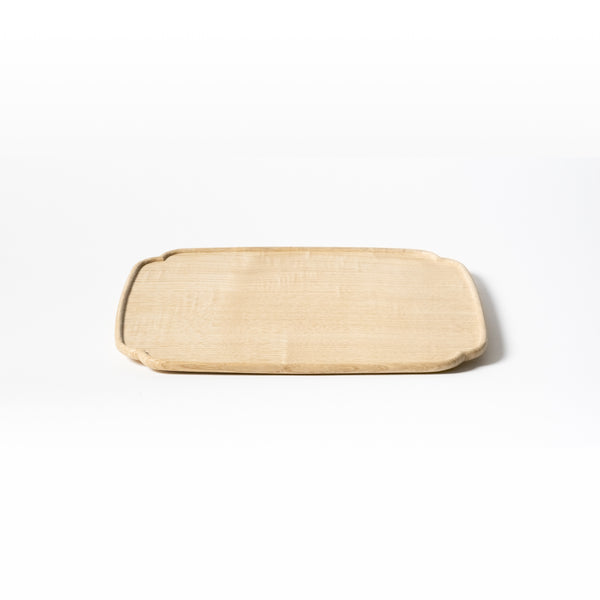 川合優　トレイ皿 川合優 / 安居屋盆（中） 栗柾 – HULS GALLERY TOKYO | 現代工芸ギャラリー