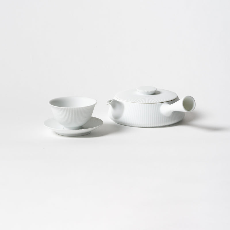 <tc>Shinogi Tea Pot Matte White</tc>